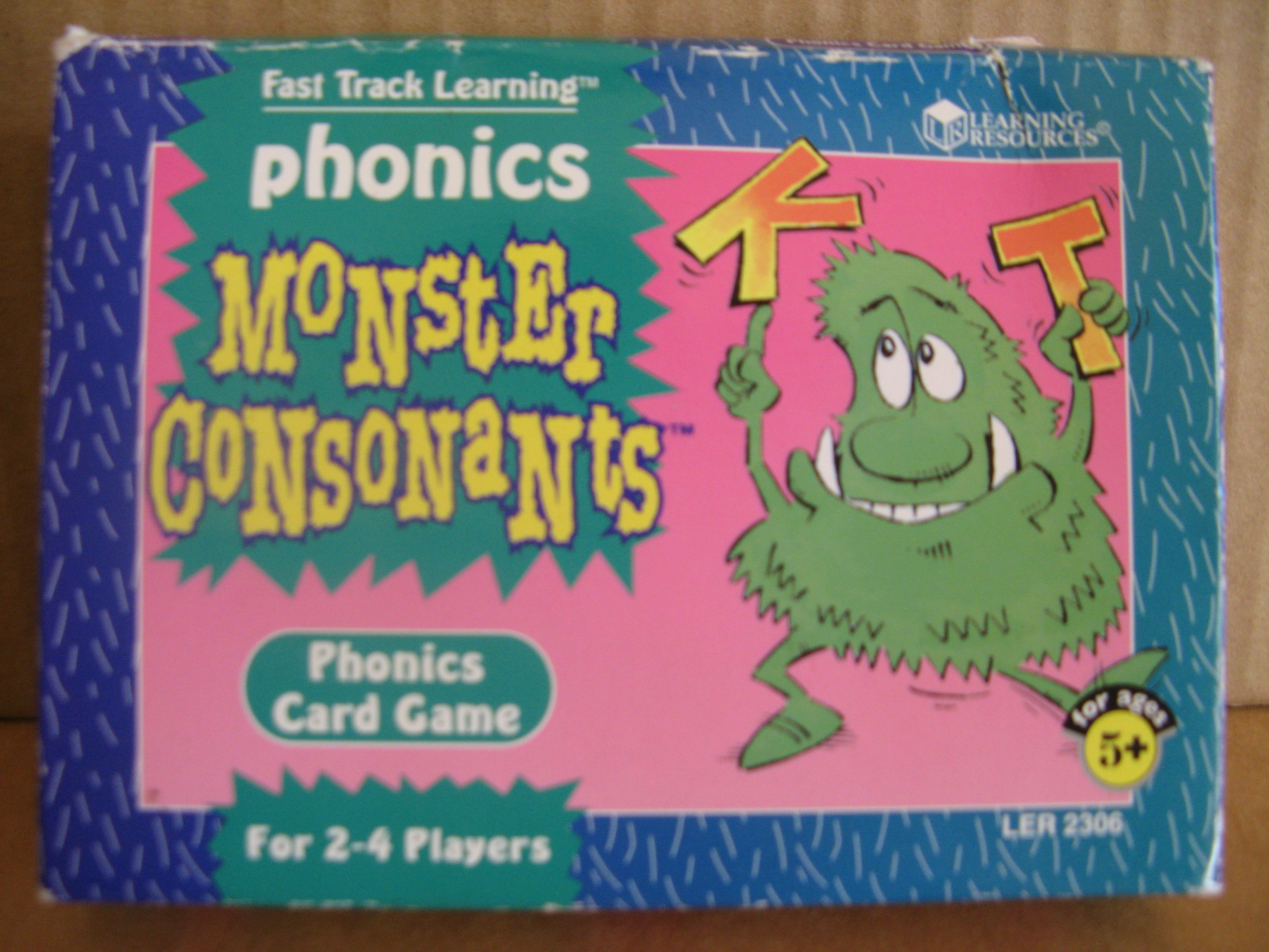 Monster Consonants cover art