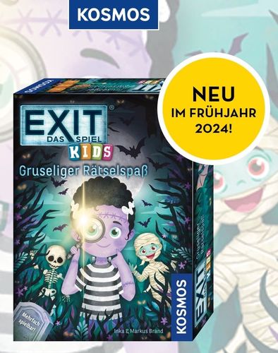 보드 게임: EXIT: The Game – 어린이: 오싹한 퍼즐 재미