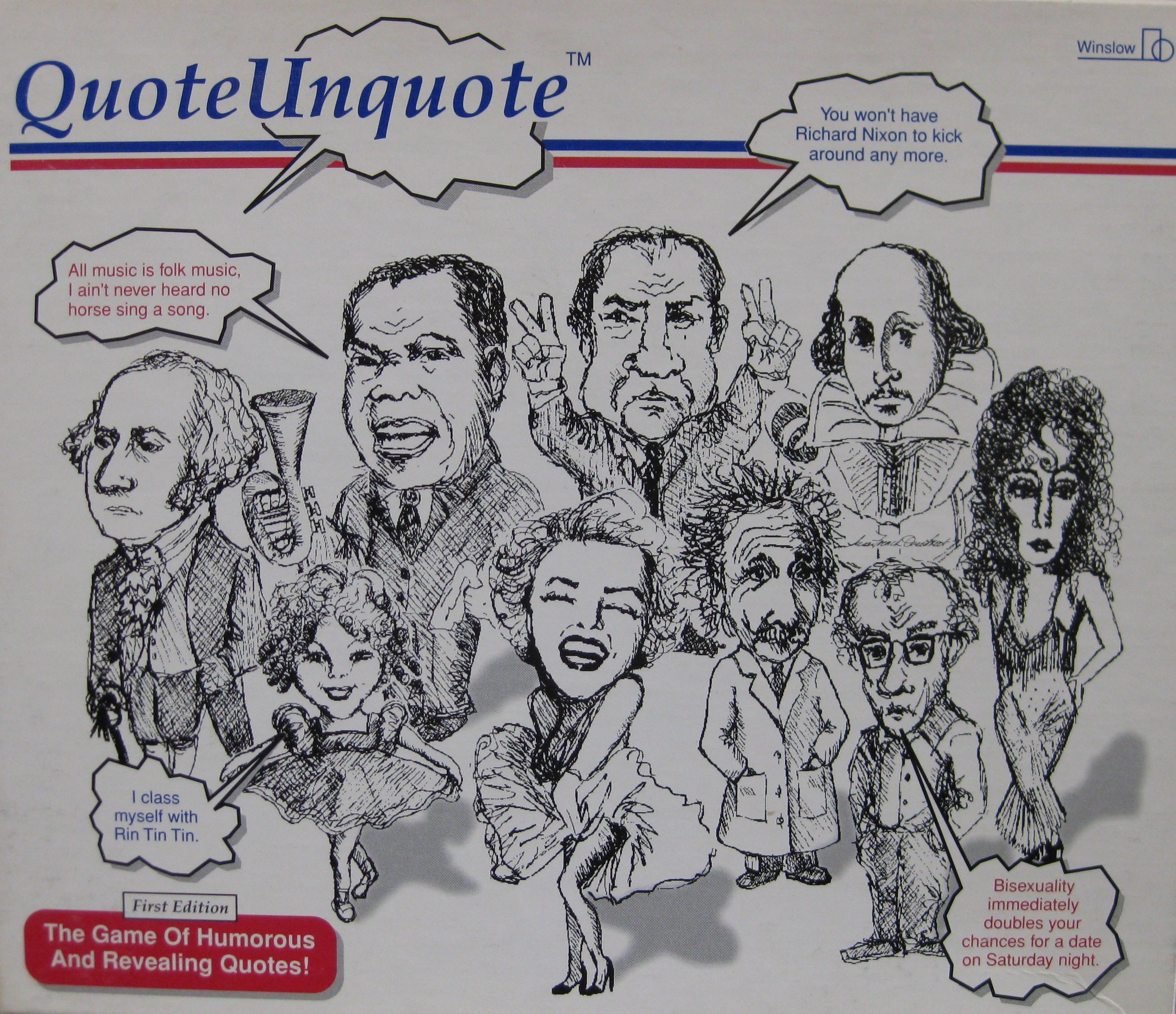 Quote Unquote