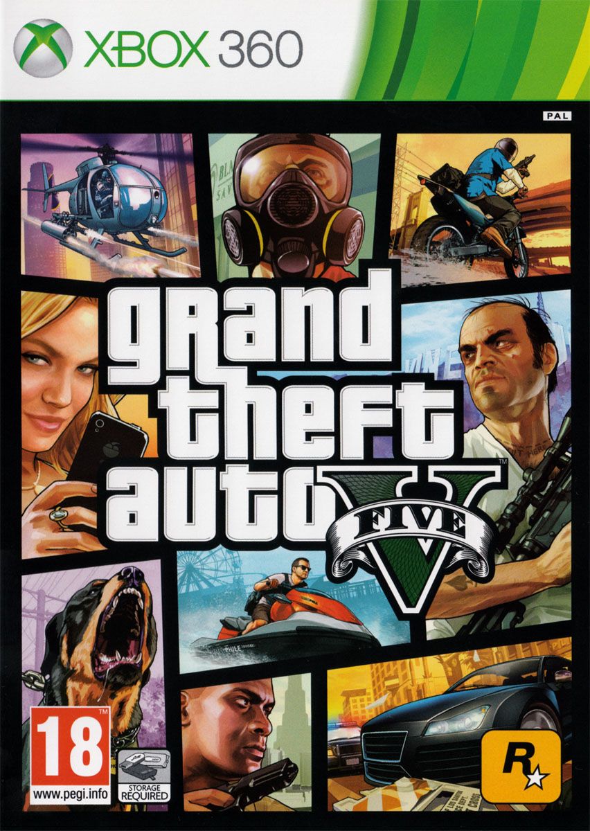 Grand Theft Auto V box art