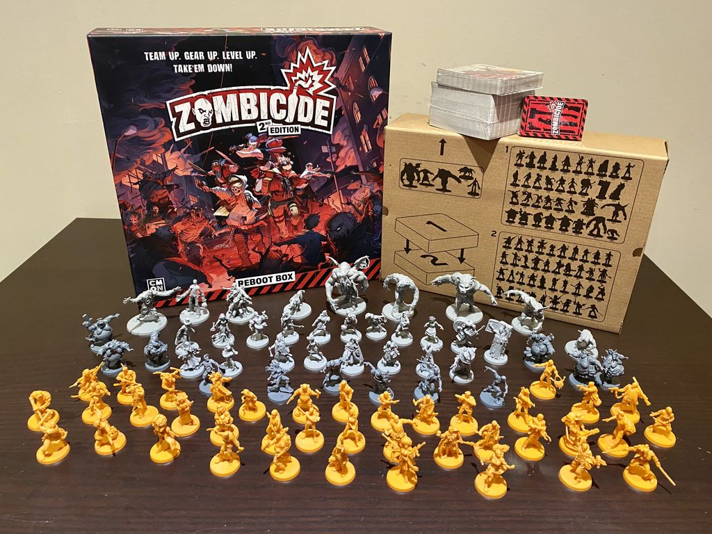 Zombicide was one of the first games to blow up Kickstarter, now