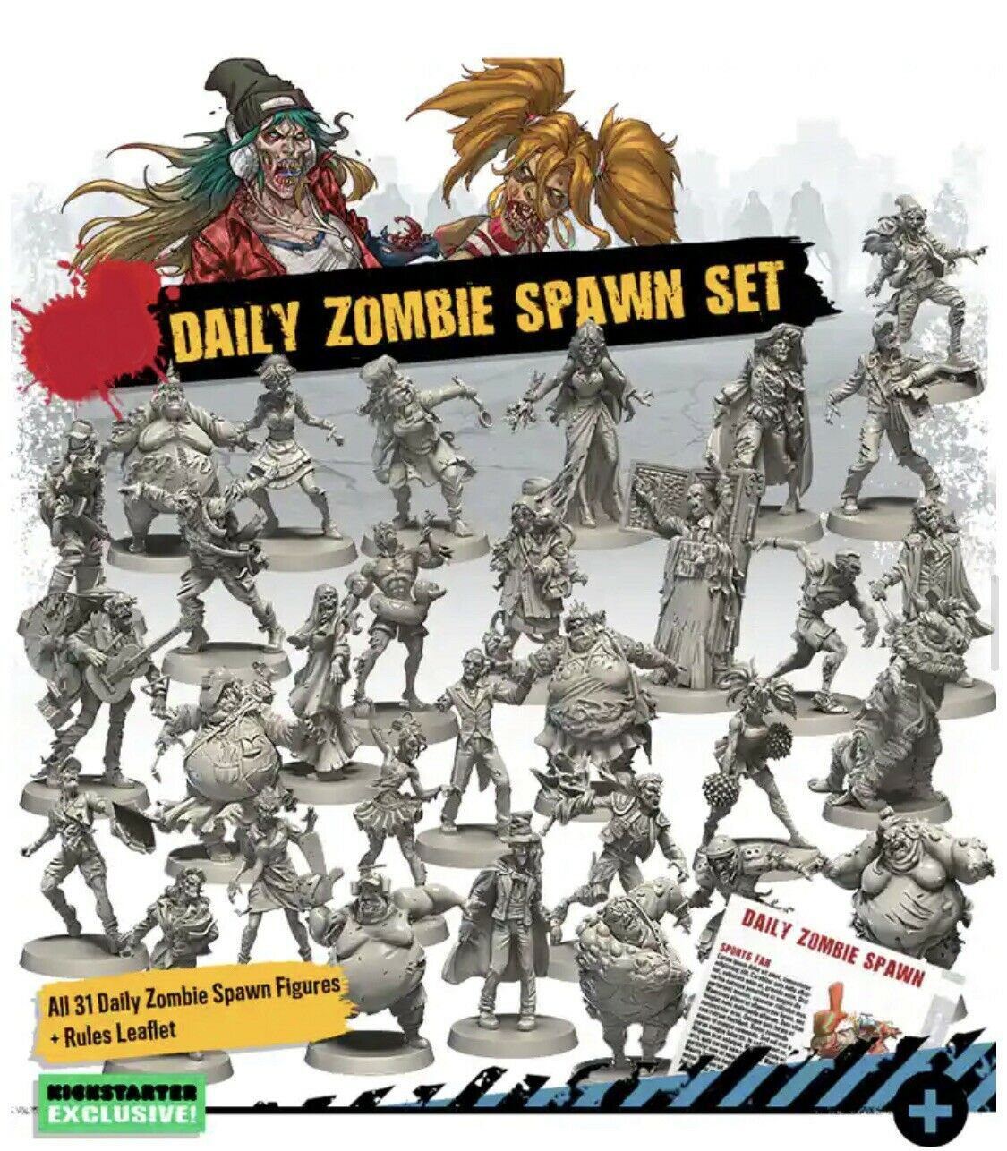 Zombicide (2nd Edition): Daily Zombie Spawn Set