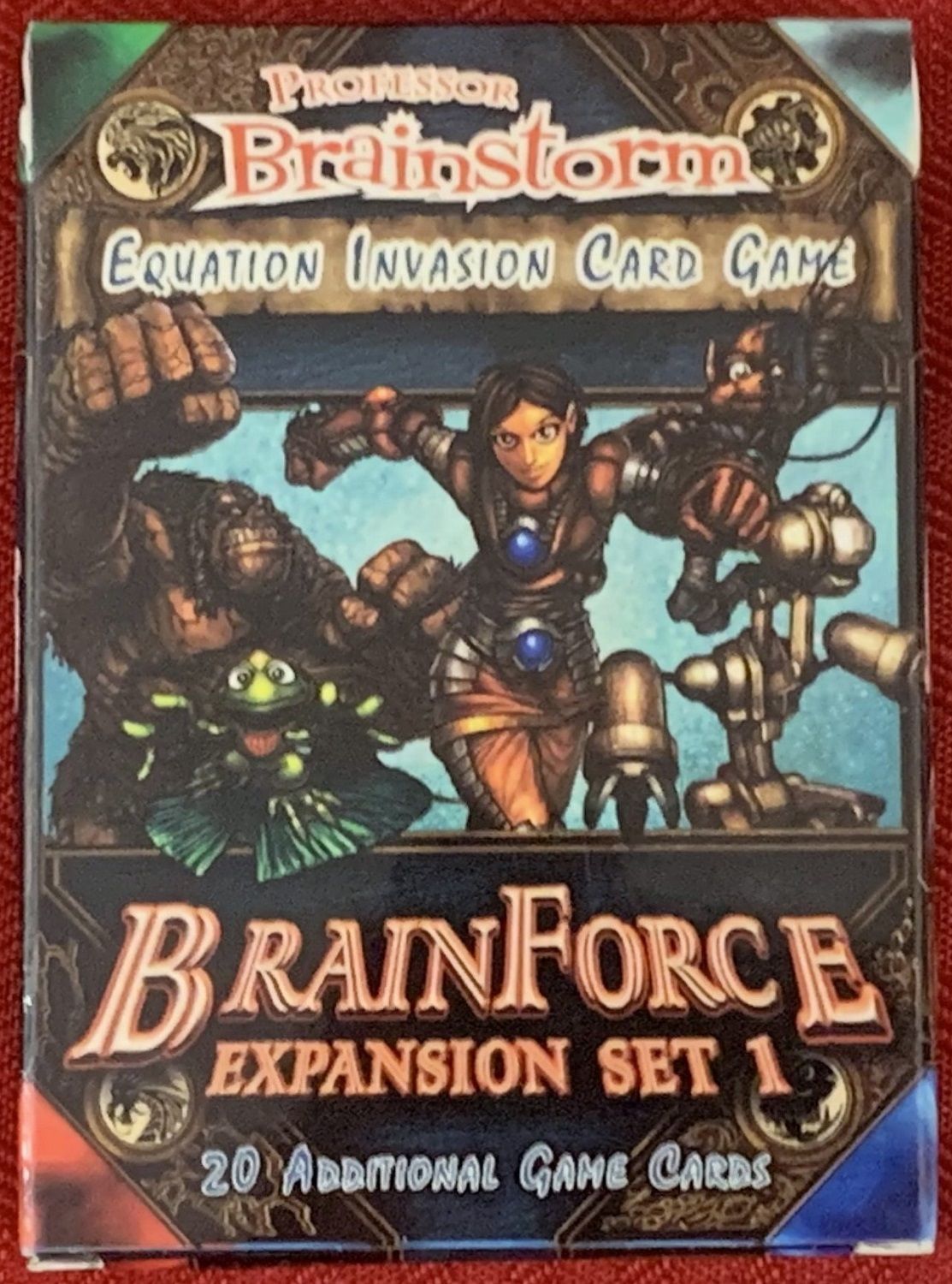 Professor Brainstorm Equation Invasion Card Game: BrainForce Expansion 1