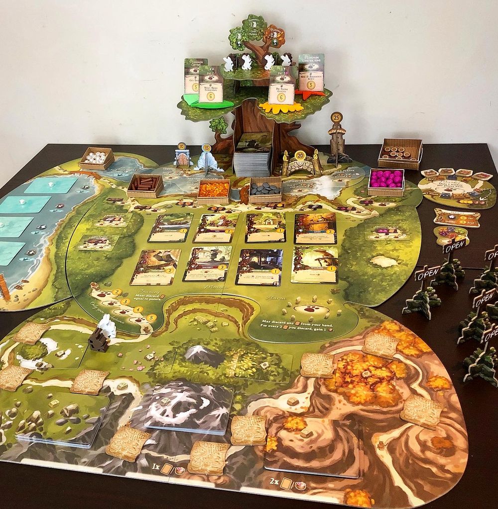 EVERDELL Pearlbrook Collectors Expansion Kickstarter Exclusive Board Game KS 