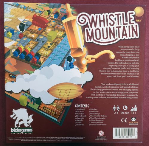 Whistle Mountain Review | Silver Duck Reviews | BoardGameGeek