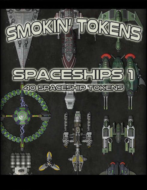 Smokin' Tokens: Spaceships 1 | RPG Item | RPGGeek