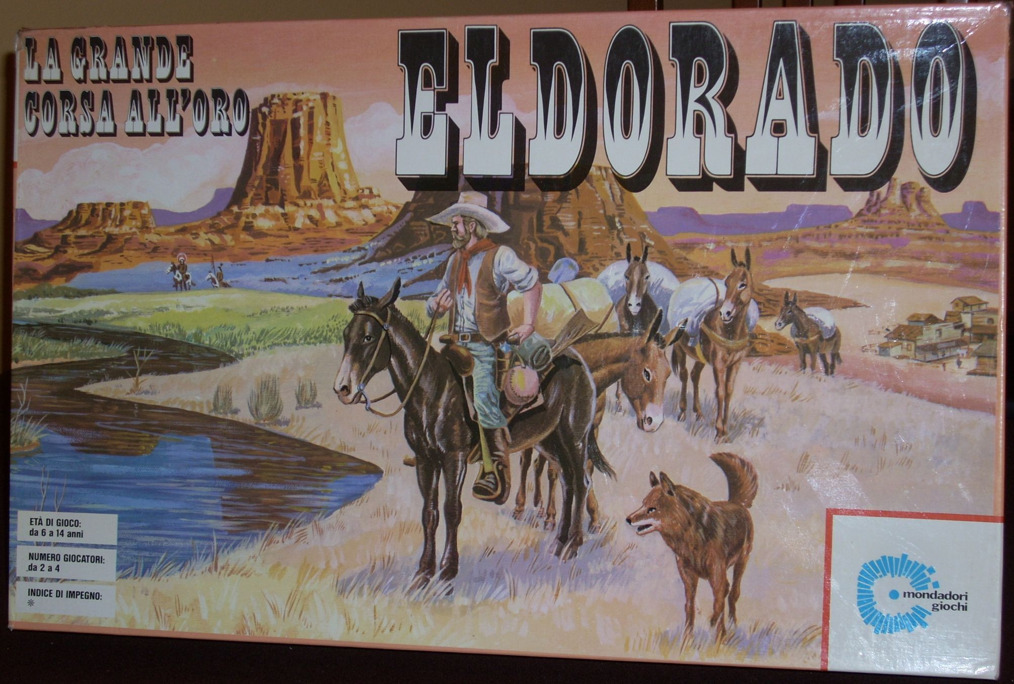 Eldorado: La grande corsa all'oro box art