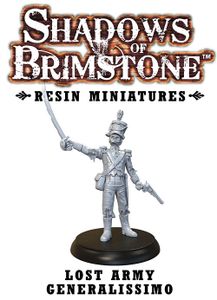 Shadows of Brimstone: Resin Special Enemy Lost Army Generalissimo