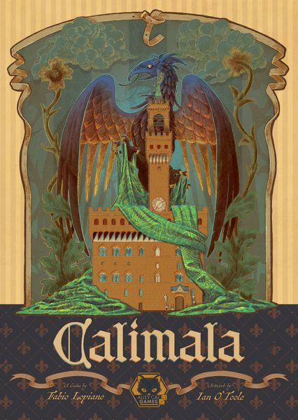 Calimala box cover - Alley Cat Games edition