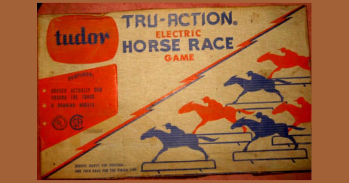 TruAction Electric Horse Race Game Board Game BoardGameGeek