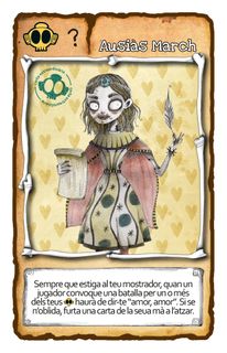 La Fallera Calavera: Ausiàs March (Promo Card)