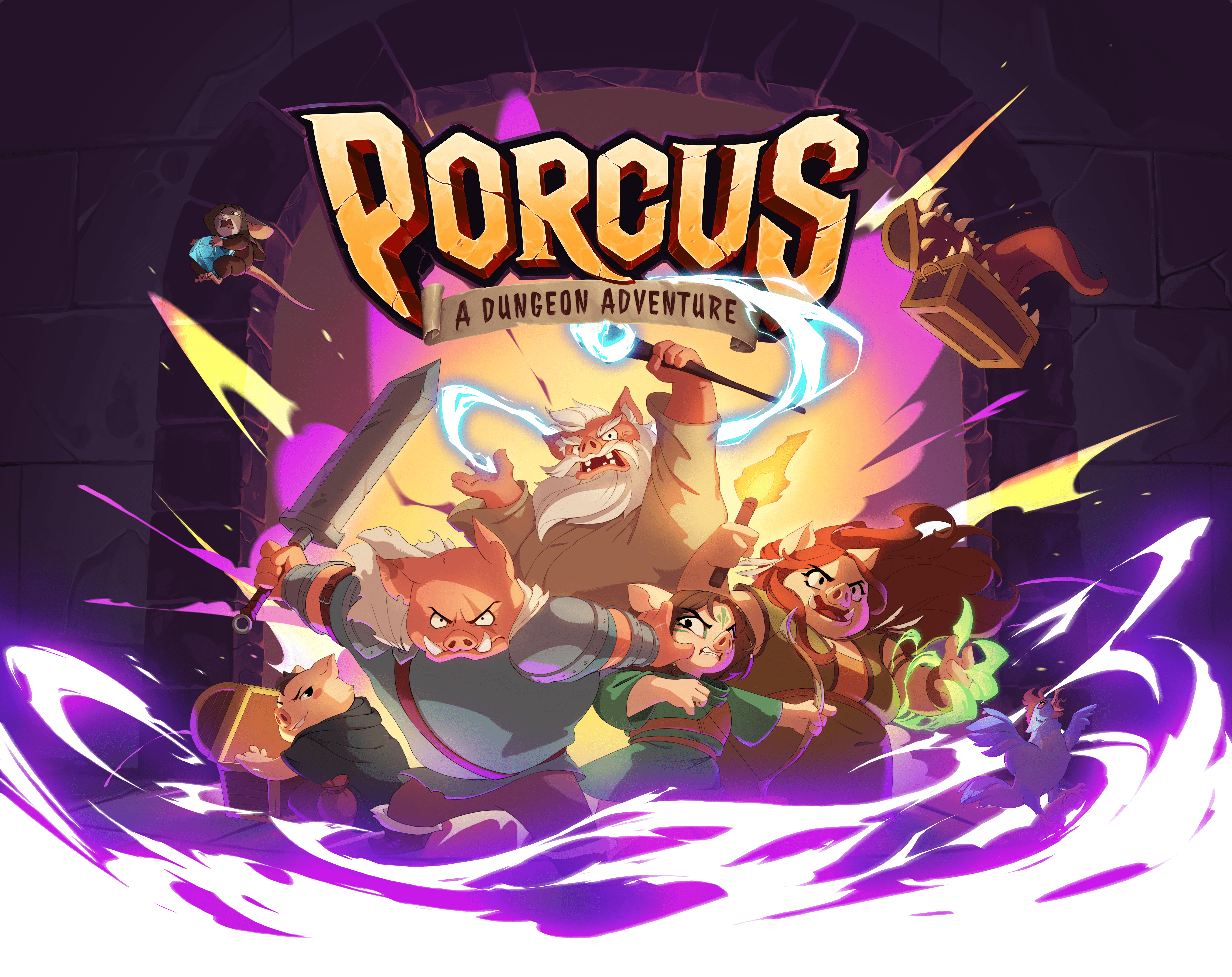 Cover art for Porcus: A Dungeon Adventure