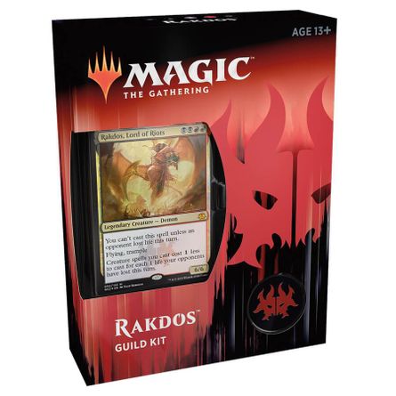 Magic The Gathering Ravnica Allegiance Cult of Rakdos Card Sleeves MTGS-059 80CT 