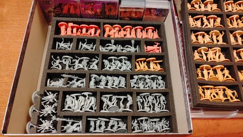 My Storage solution for S1-4 (no bigatures) | Cthulhu: Death May Die
