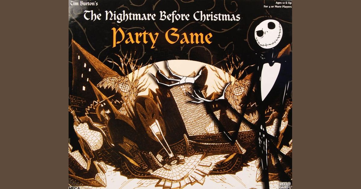 The Nightmare Before Christmas Party Game Details about   Replacement Challenge&Trivia Question 