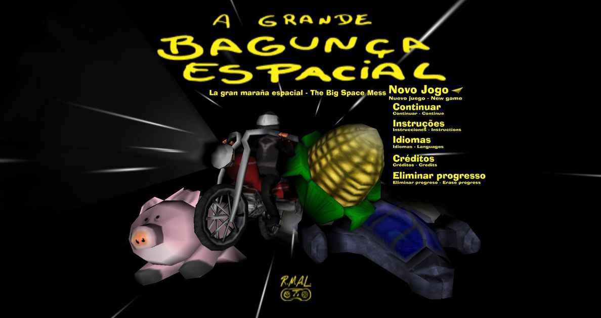 A grande bagunça espacial - The big space mess | Video Game | VideoGameGeek
