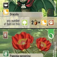 Forest Shuffle: Dracula / Paeonia peregrina Promo Card