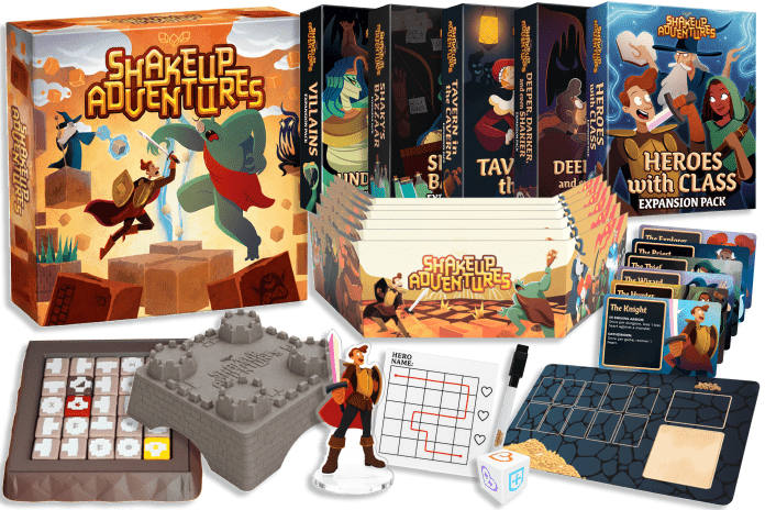 Illustration 3 de Shakeup Adventures: Dice Dungeon Crawler