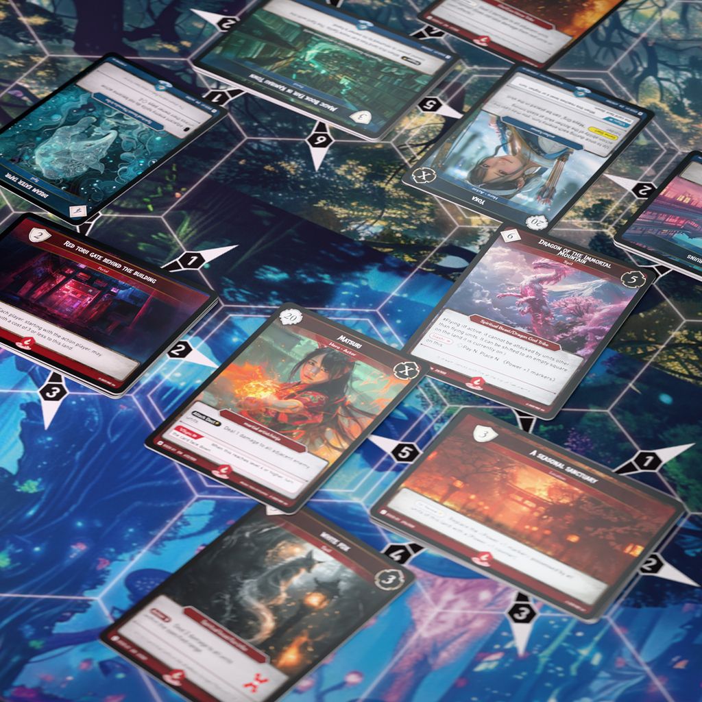 Illustration 6 de VARZ TCG: A Hex Grid Tactical Card Game Inspired by Japanese