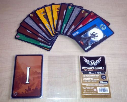 7 wonders card sleeves Mayday Sleeves: Magnum 65mm x 100mm These card sleeves are amazing!! 7 Wonders Card Sleeves