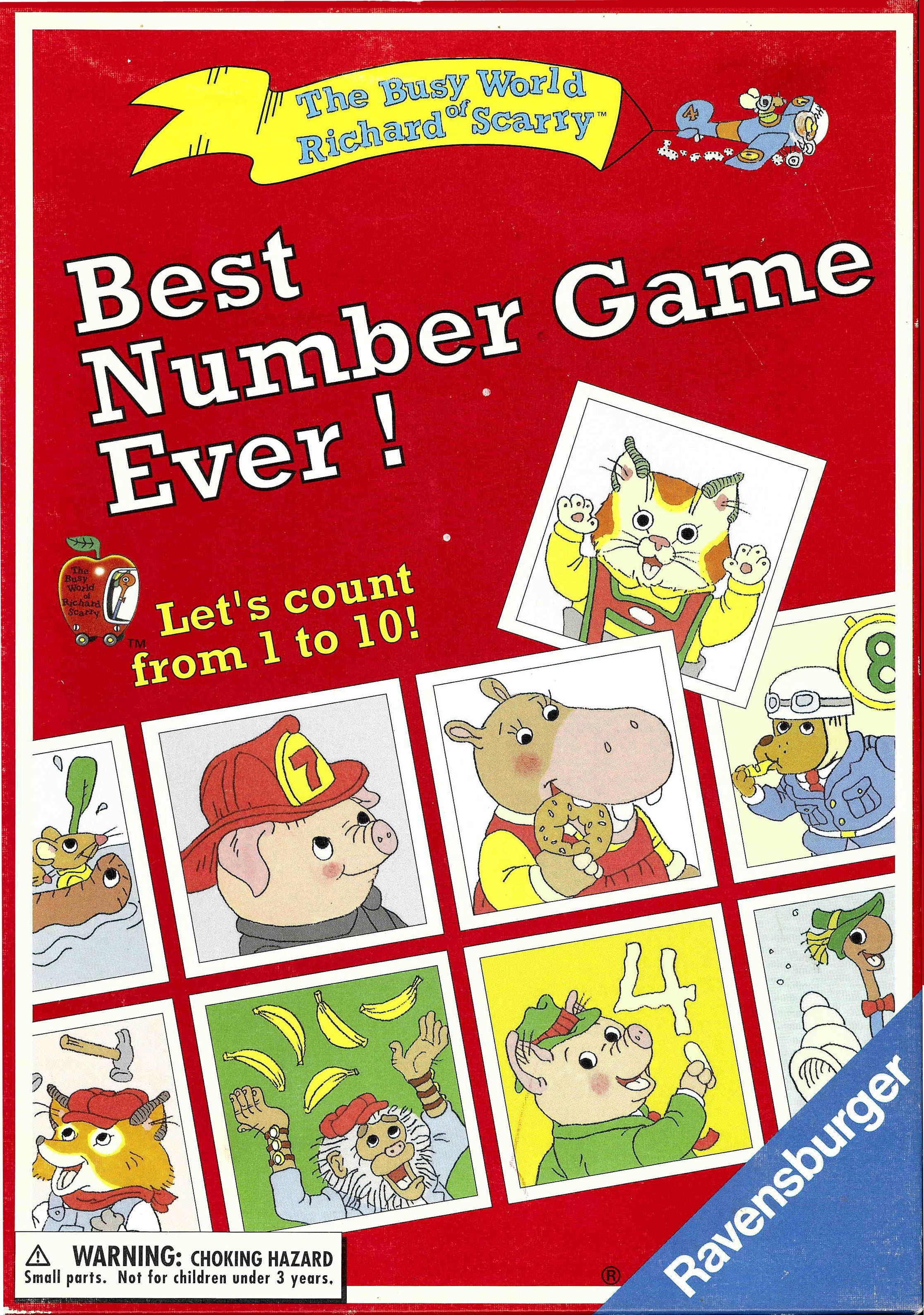 Best Number Game Ever! box art