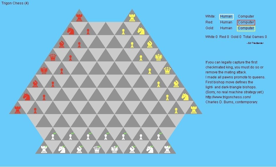 Trigon Chess & Checkers box art