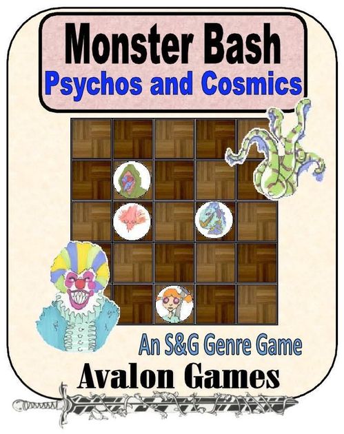 Monster Bash Psychos And Cosmics Board Game Boardgamegeek