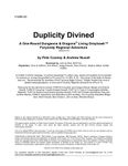 RPG Item: FUR8-03: Duplicity Divined