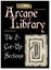RPG Item: Inked Adventures: Arcane Library Tile and Sections