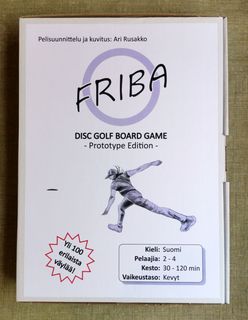 Friba: Disc Golf Board Game