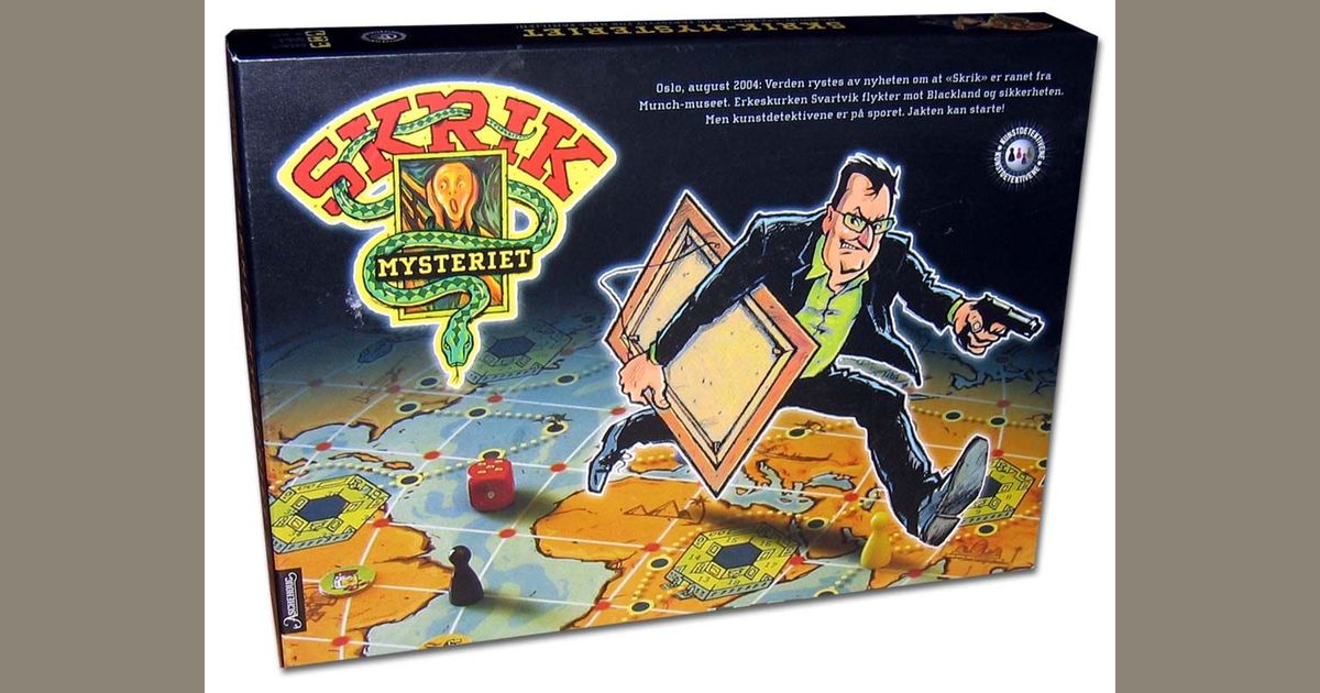 The Mystery of the Scream Board Game BoardGameGeek