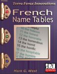 RPG Item: French Name Tables