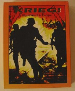 Krieg! World War Ii In Europe box art