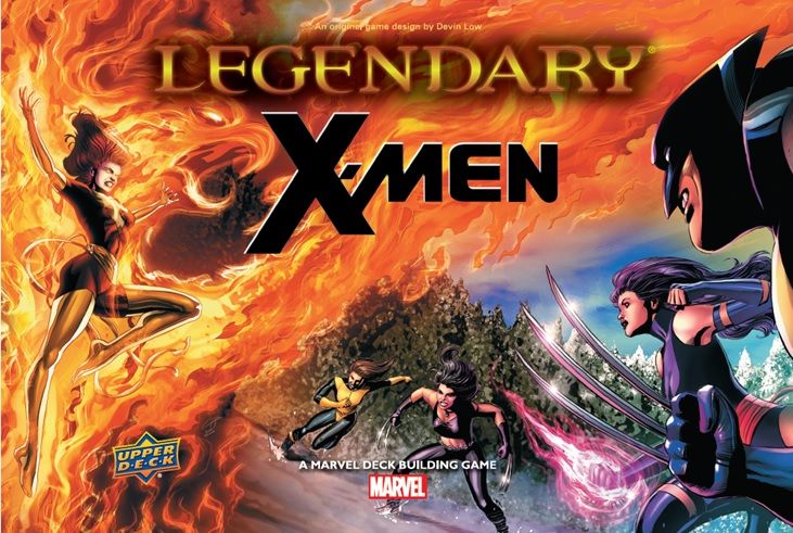 Upper Deck Marvel Legendary X-Men Board Game Expansion NEW SEALED Rare OOP