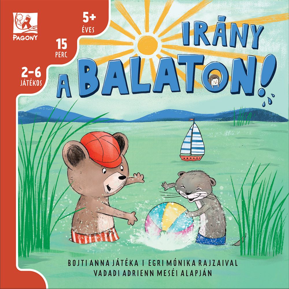 Coperta Irány a Balaton!