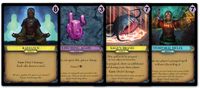 The first four stretch goal supply cards unlocked!