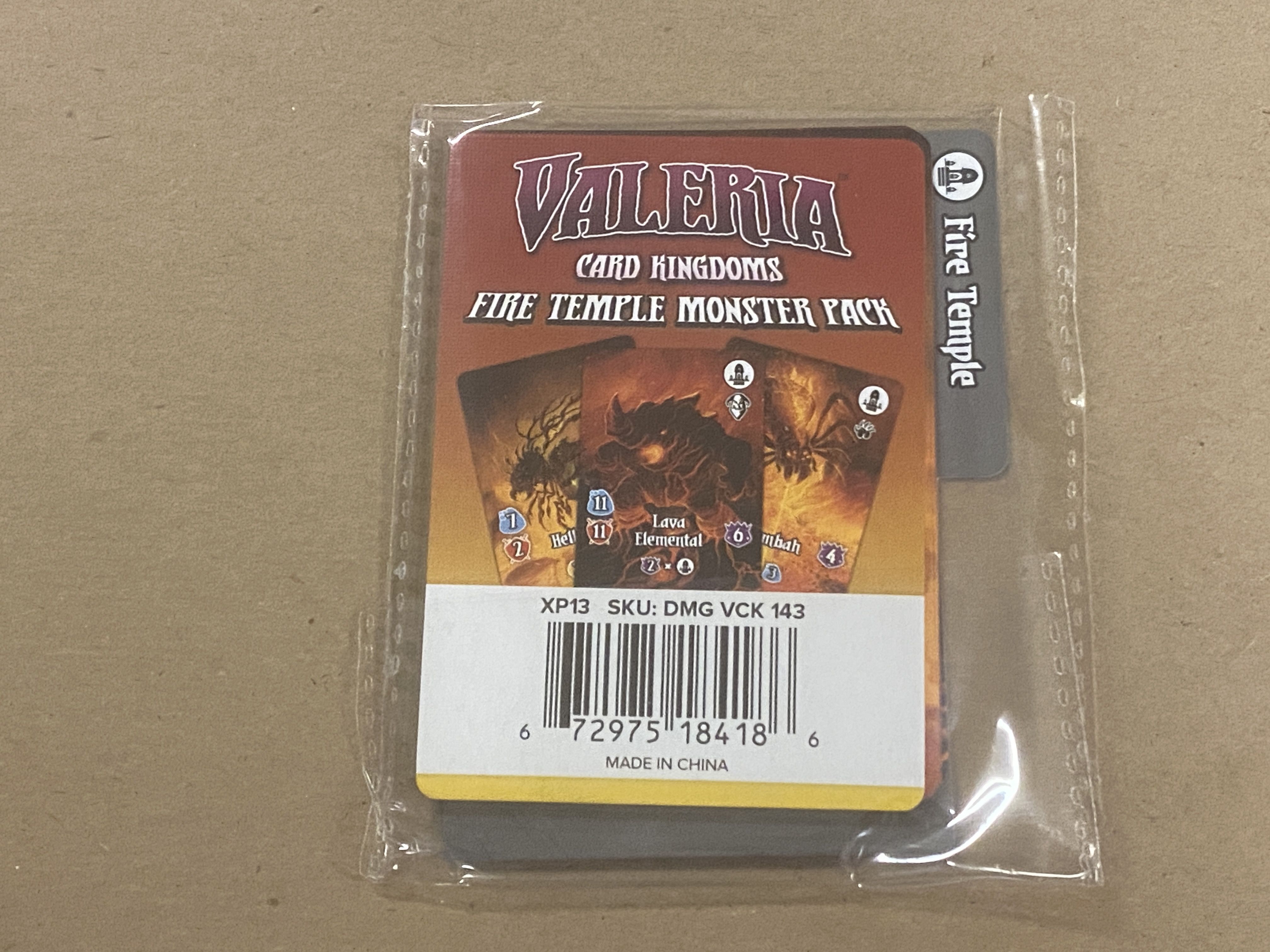 Valeria: Card Kingdoms – Fire Temple Monster Pack