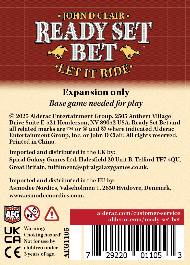 Ready Set Bet: Let It Ride