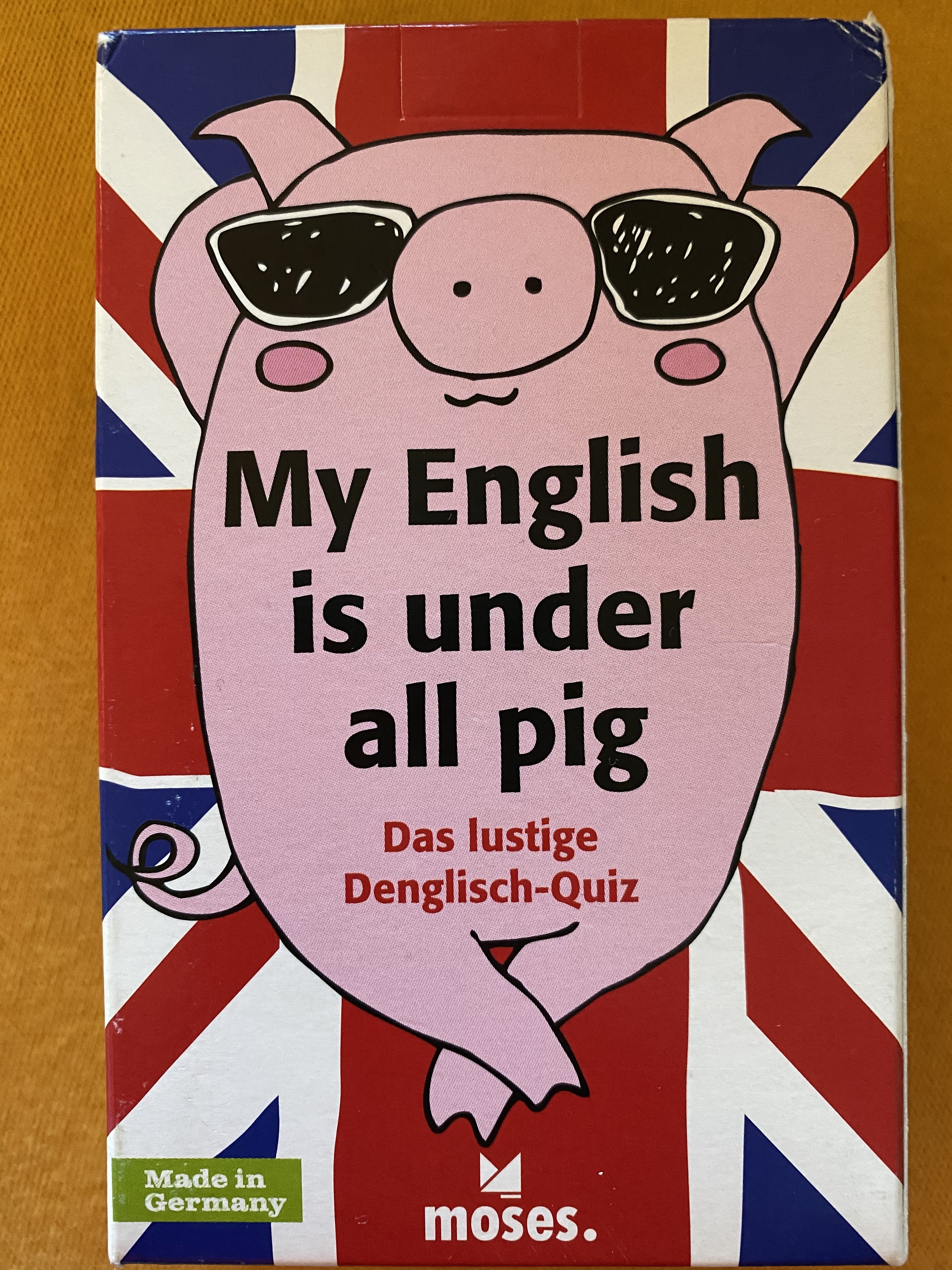 My English is under all pig cover art