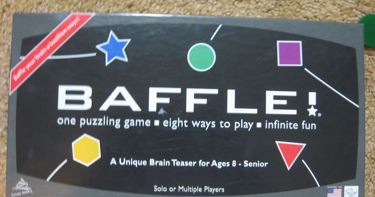Baffle! Board Game BoardGameGeek