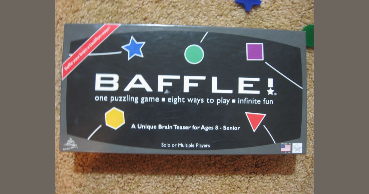 Baffle! Board Game BoardGameGeek