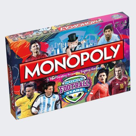 Monopoly & Quiz Bundle Gift  Game World Football Stars 