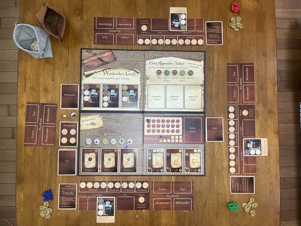 Illustration 8 de Joinery: The Woodworking 🪚 Board Game