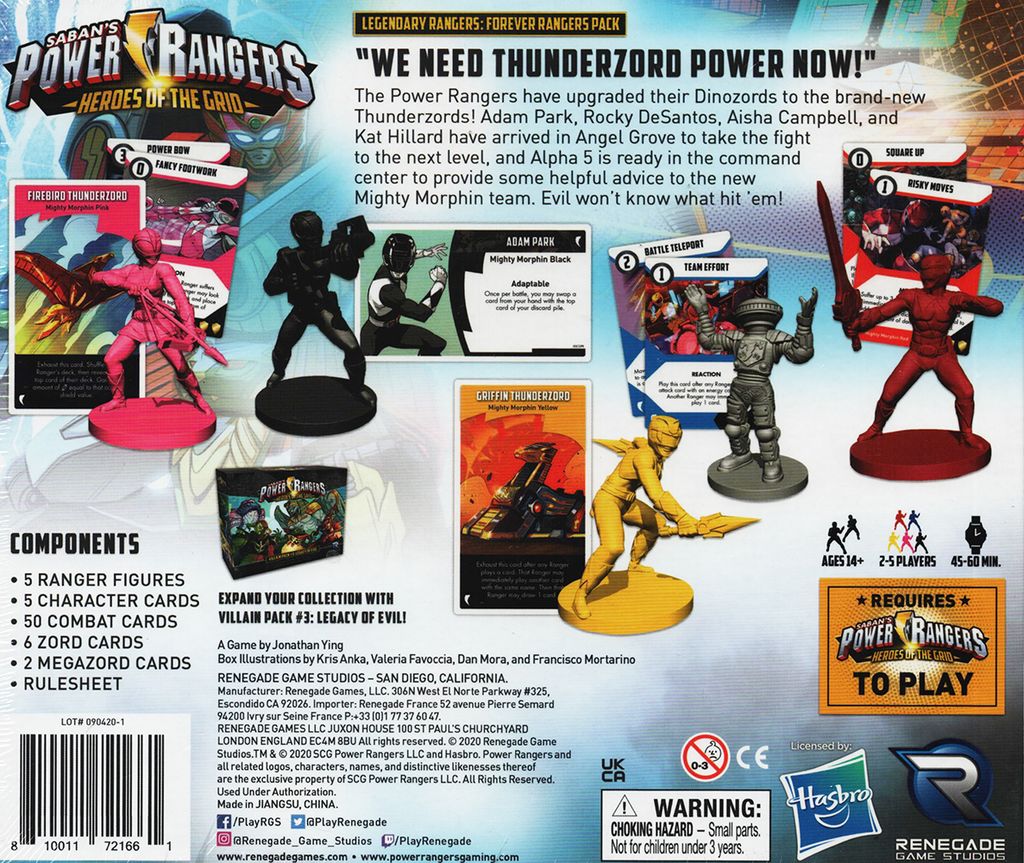 Illustration 2 de Power Rangers: Heroes of the Grid Board Game