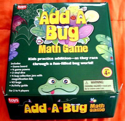 Coperta Add a Bug Math Game