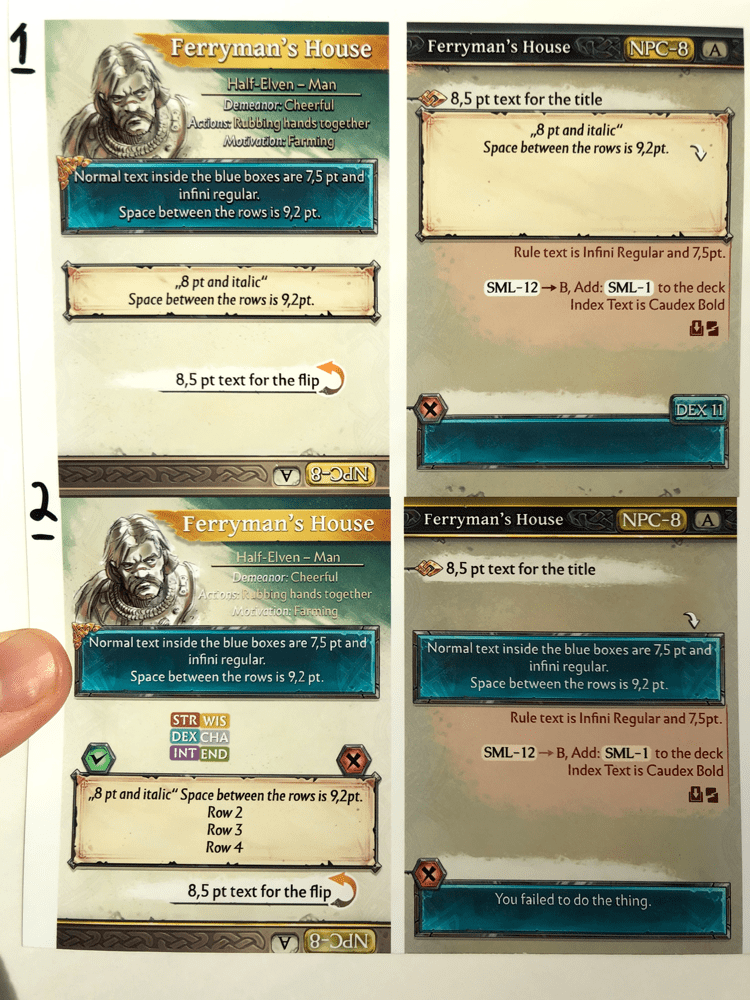 Card Template Tests - Arydia