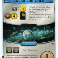 Terraforming Mars: Solar Logistics Promo Card