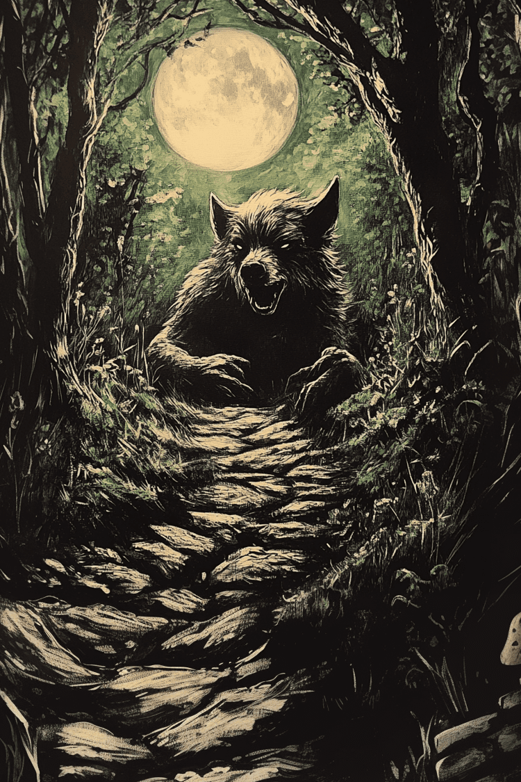 Cover art for A Wolf In The Night