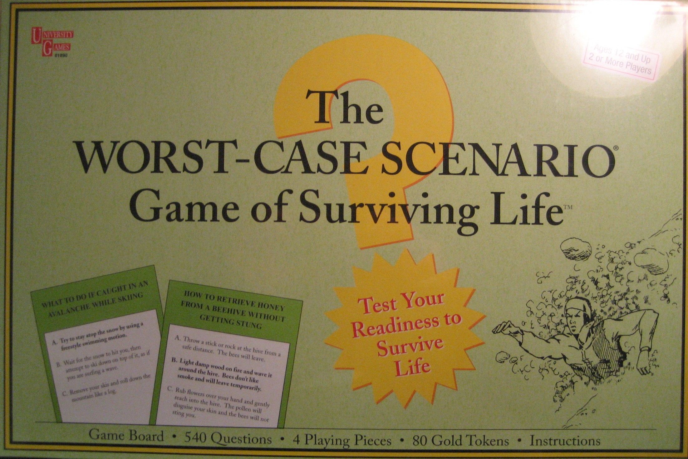 Worst Case Scenario: The Game of Surviving Life box art