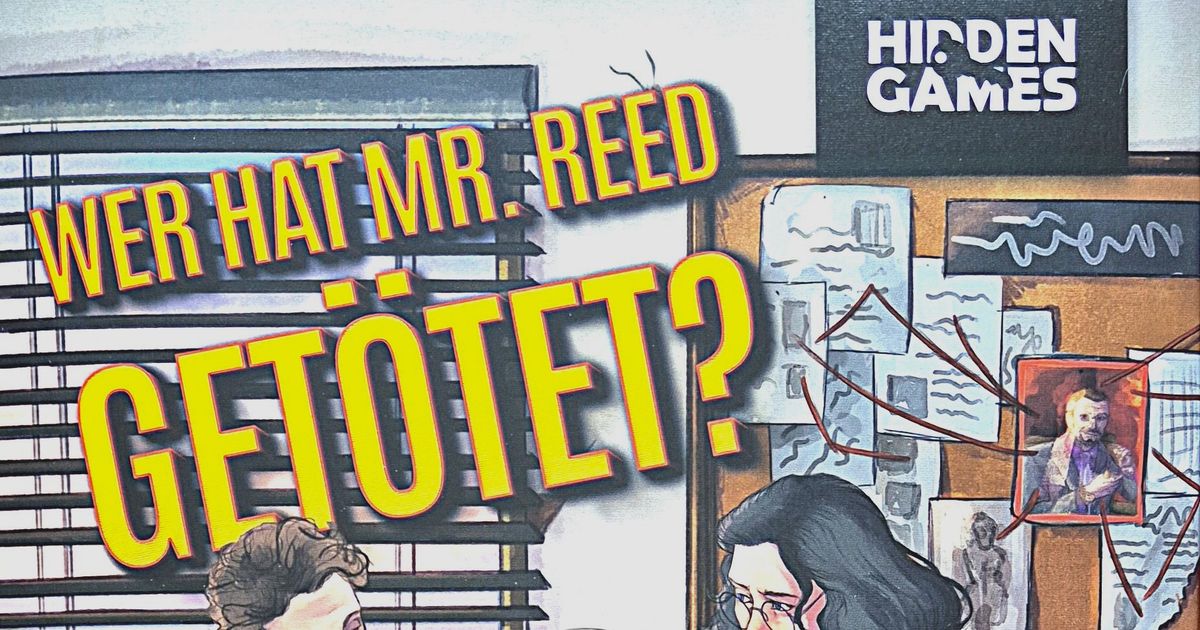 Hidden Games Crimeboard: Wer hat Mr. Reed getötet? | Board Game ...